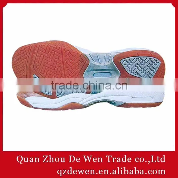 36# To 45# Fashion Great Design Tennis Sports Shoes EVA Gum Rubber Sole For Men Women Made In China