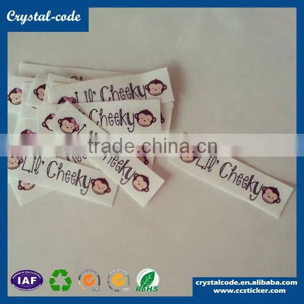 Fabric Sticker Tag Wholesale Labels Woven Printed photo-6