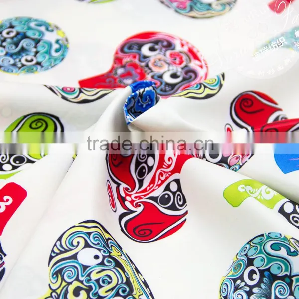 Types of Facial Make-up in Beijing Opera Printed Fabric photo-4