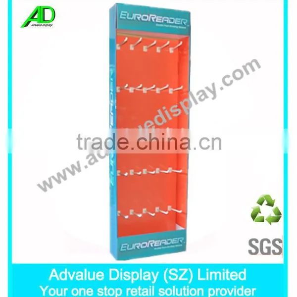 Customized Peg Cardboard Hooks Sidekick Display