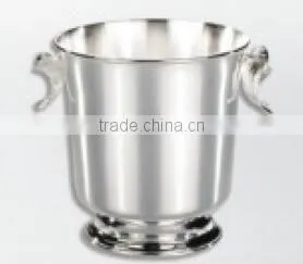 Champagne Bucket Silver Ice Bucket Silver Champagne Bucket Wine Champagne Coolers for Party Bar Hotel Restaurant Home Deco photo-5