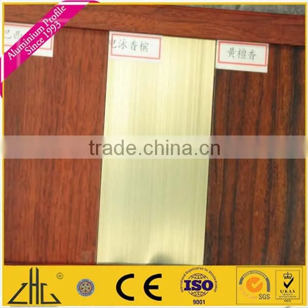 Extruded Aluminium for Windows in Wood Grain for Libya photo-3