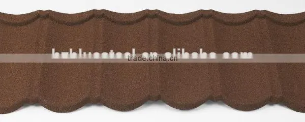 Colorful Environment Friendly Classical Stone Coated Metal Steel Roof Tile photo-2