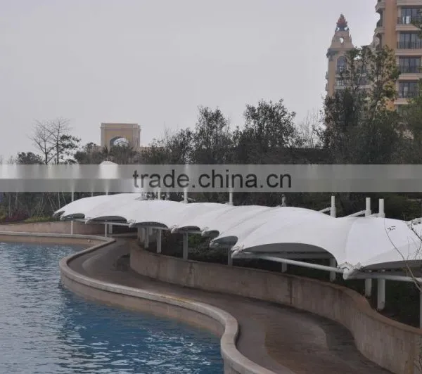 PVDF Tensile Fabric Architecture Membrane Structure for Walkway Cover