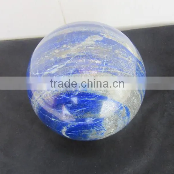 Customed Charming Natural Lapis Lazuli Crystal Ball Sphere photo-3