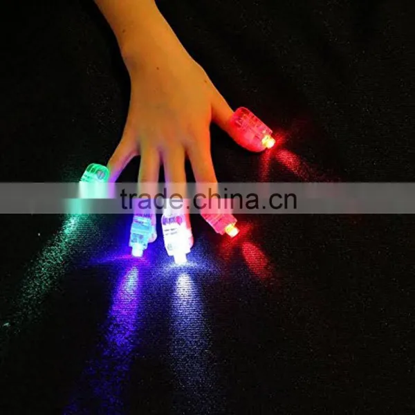 Hot Cheap Gift Colorful Finger Ring Flashing Led Light photo-2