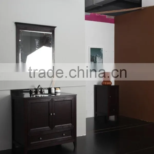 Dongguan Manufacture Floorstand Small Bathroom Vanity Cabinets photo-5