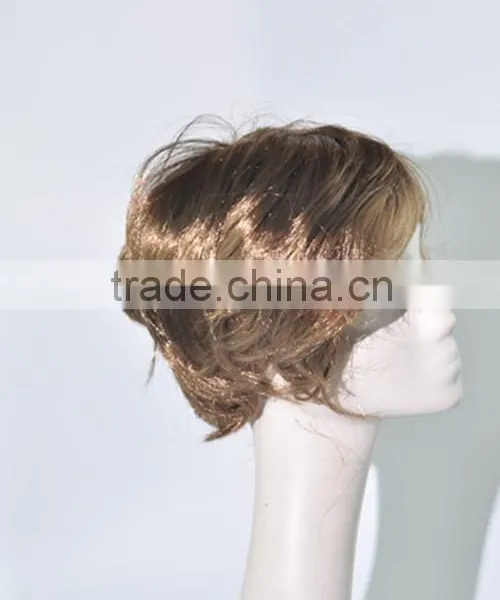 Cool Synthetic Sexy Short Silk Wave Wig N325 photo-2