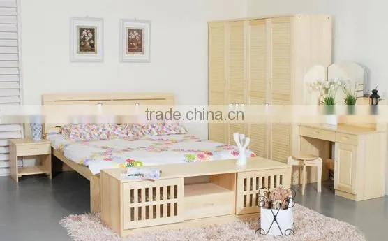 MOGANSHAN Modern Bedroom Furniture Set in Bedroom Sets/Cheap Bedroom Set