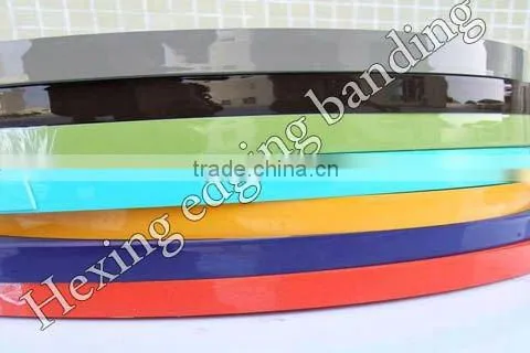 Rubber Wood Grain Edge Banding With Cherry Finished Embossment