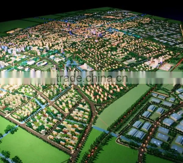 City Programming Model 3D Models With Landscape photo-4