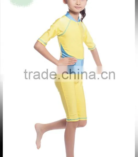 Girls Islamic Muslim Full Cover Modest Fit Swimsuit Beachwear Swimming Costumes photo-4