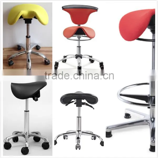 High Standard Quality Popular Specialist Saddle Stool Saddle Stool for Office, Home and Lab Use