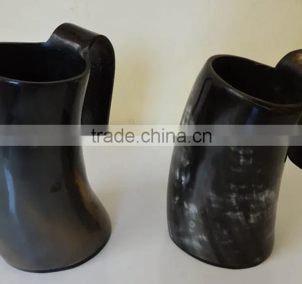 Natural Buffalo Horn Mugs /Tankard photo-4