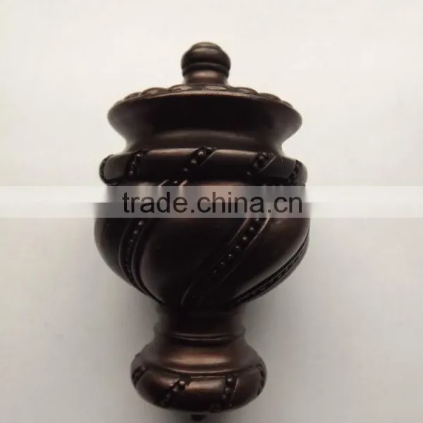 Plastic Curtain Rod Finial