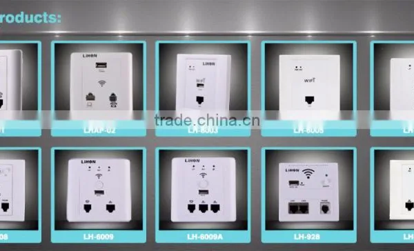 Wall Embedded Wireless Router Electrical Socket USB AP Wireless Wifi Repeater