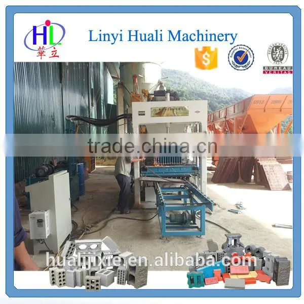 Trade Assurance Supplier of Concrete Blocks Making Machine QT4-15 Hollow Block Machine Price photo-3