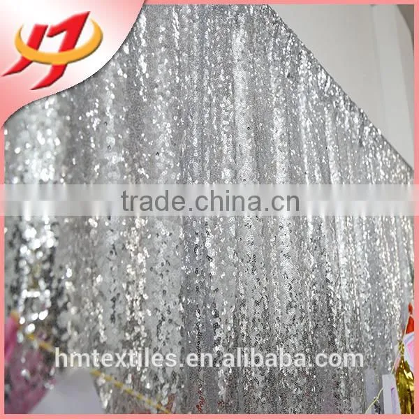 Decoration Silver Sequin Backdrop Background For Wedding/Birthday