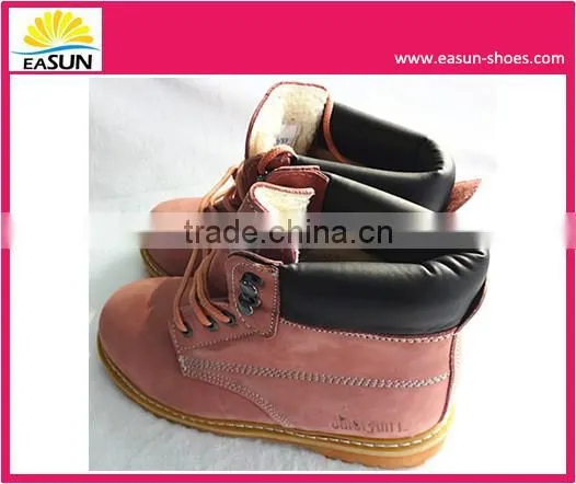 Fashion Goodyear Welt Women Safety Shoes With Sheepskin Lining photo-5