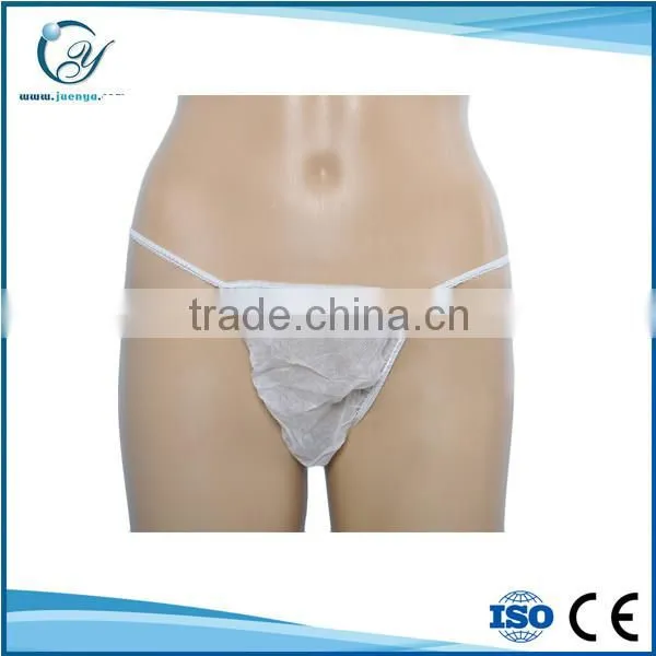 Hot Open Sex Dark Blue Disposable Nonwoven Women Bikini photo-2