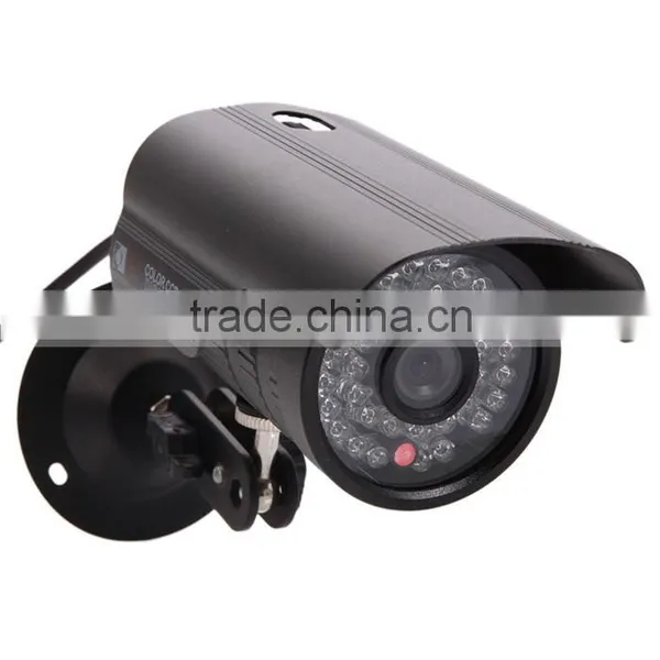 200TVL NTSC 6mm 36-LED Waterproof Infrared Security Camera Outdoor Black photo-3