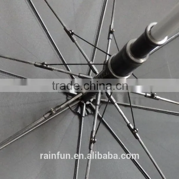 OEM Printing Automatic Open Long Aluminum Umbrella photo-4