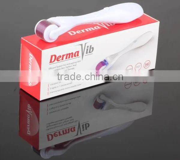NL-601 HOT HOT ! Derma Roller Micro Needle Roller Skin Needle Roller Derma Vib photo-4