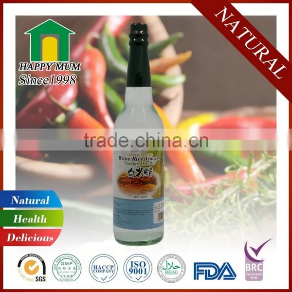 Organic Bulk White Rice Vinegar 500ml With BRC &Halal Standard