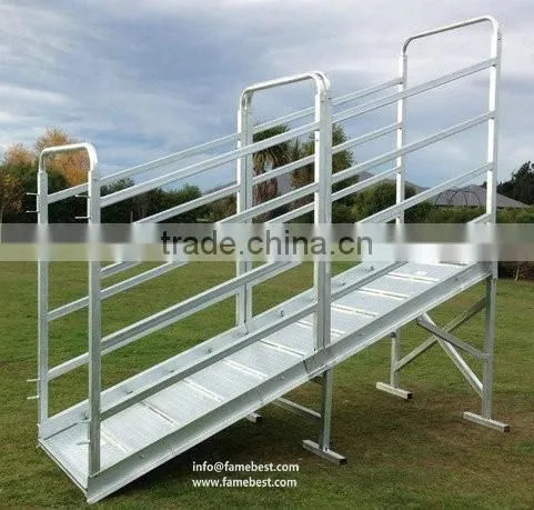 Livestock Cattle Loading Ramp Fixed Loading Ramps