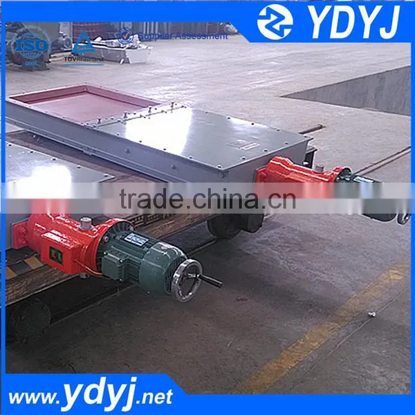 Electric Rectangular Slide Gate Valve for Industrial Use photo-3
