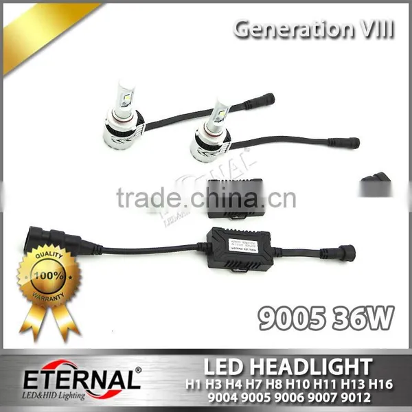 H1 H4 H7 H11 LED Headlight Kit Auto Led Bulb 12V 24V Car Automotive Offroad Truck Trailer Replacement Kit photo-6