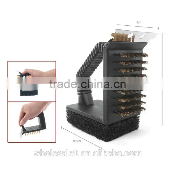 BBQ Grill Brush Cleaning Brush photo-3