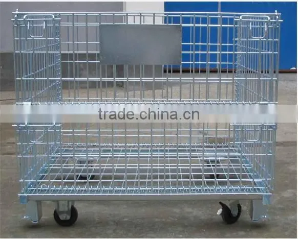 Widely Used Wire Mesh Container,Foldable Mesh Box Pallet photo-2