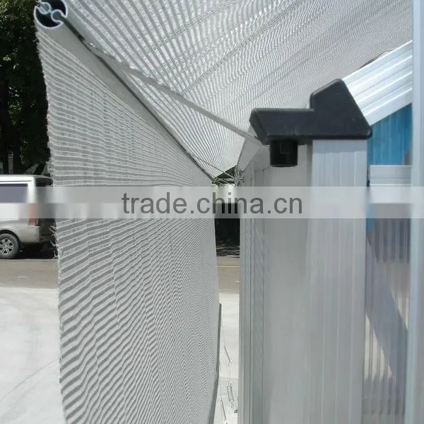 High-end Sun Resistance Commercial Waterproof Polycarbonate Greenhouse Sunshade With Aluminium Frame for Sale photo-3