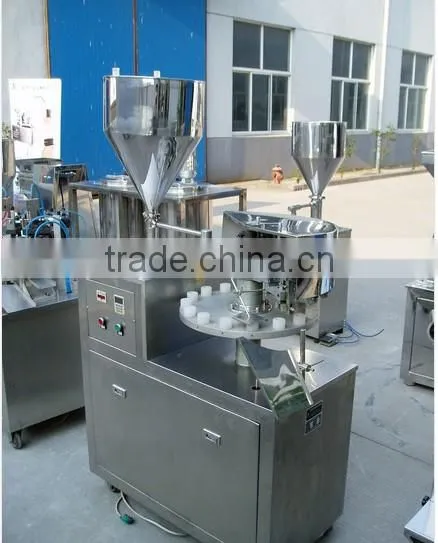 China GMP Standard Plastic Tube Filling & Sealing Machine for Skin Cream and so on photo-2