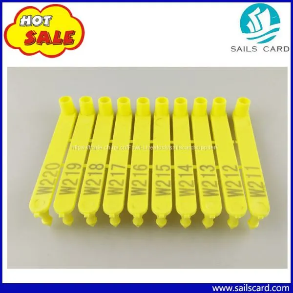 74*8mm Nylon Connected Sheep Ear Tags