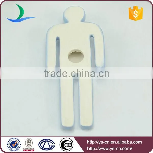 Men and Women Shape Hanging Sign Board for Bathroom photo-3