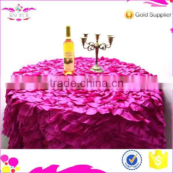 Wholesale Qingdao Sinofur Table Cloth Lace Fabric photo-3