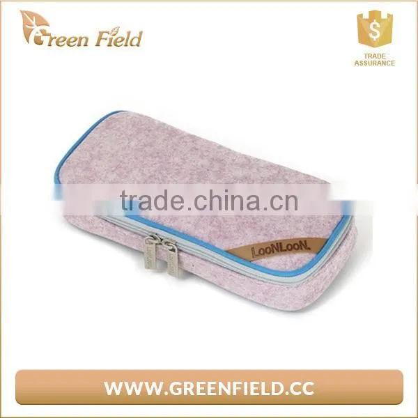 Promotion Felt Fabric Bag Vintage School Case Pencil Box photo-3