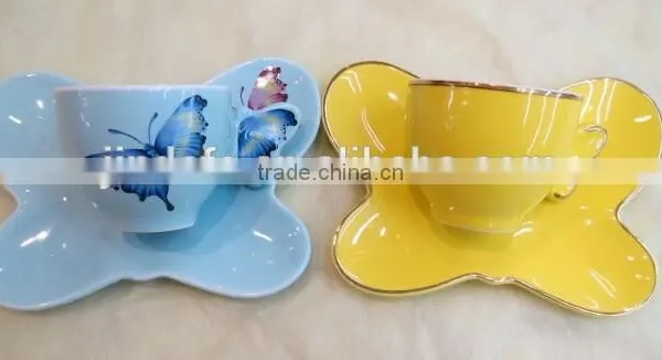 NEW BONE CHINA CUP AND SAUCER photo-4