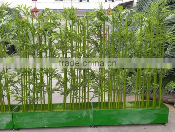 Artificial Bamboos for Sale,green Bamboo Poles for Decoration photo-2