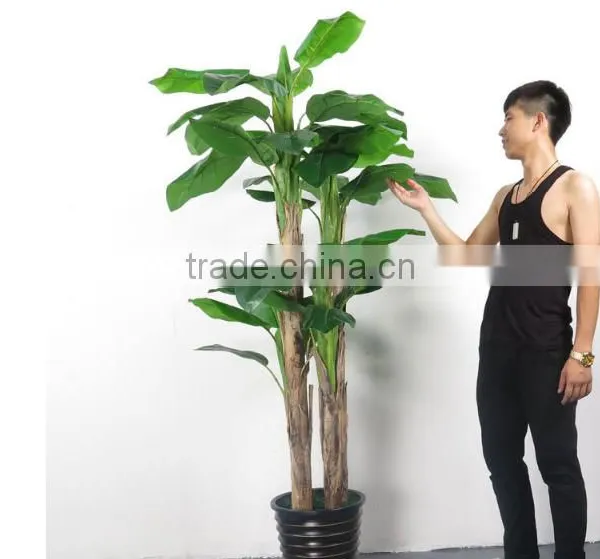 Indoor Artificial Banana Tree Bonsai Potted Plants for Sale photo-6