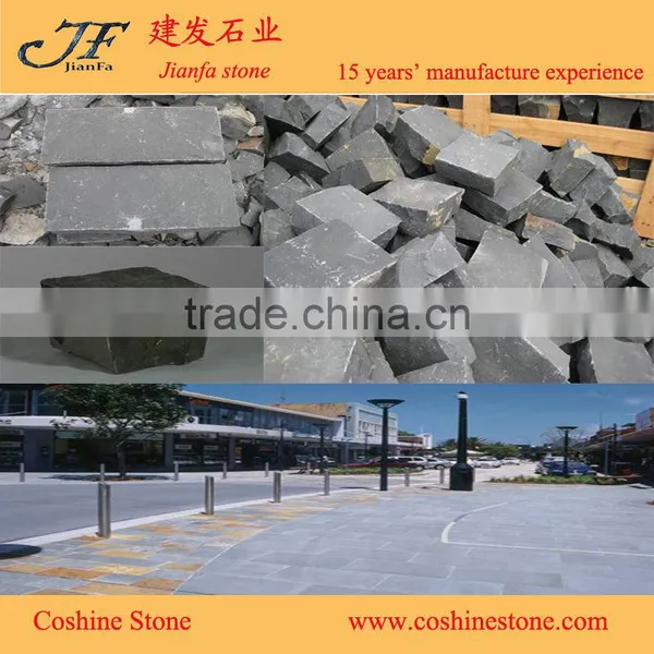 Zhangpu Black Basalt G612 Paving Stones With Black Granite photo-2