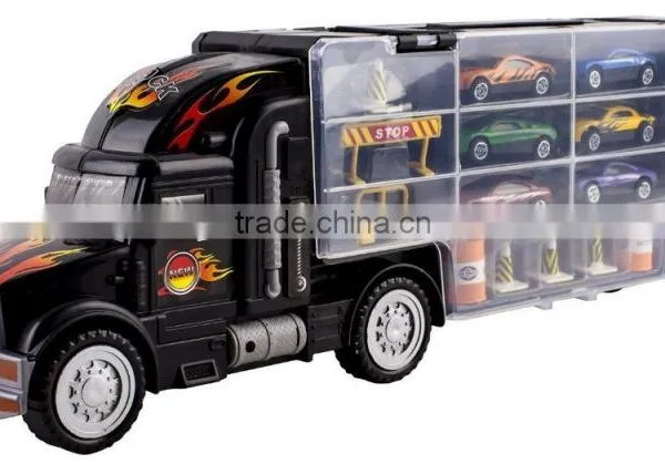 Dongguan Toys Transport Car Carrier Truck Toy for Boys From ICTC Factory photo-3