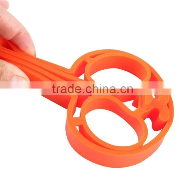 Bunny Fried Egg Mold/pancake Ring/multi Shapes Silicone Egg Shaper Mold photo-4