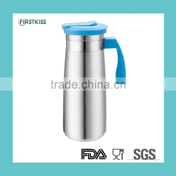 Double Wall Stainless Steel Vacuum Coffee Pot photo-5