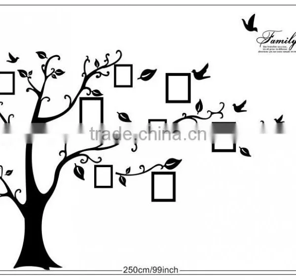 Fashion Decorative DIY Wall Sticker Memory Tree Photos Sitting Room Wall Stickers TV Setting Post photo-4