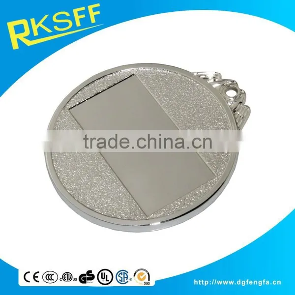 Zinc Alloy Silver Billiard Ball Medal Sports Medal With Ribbon photo-5