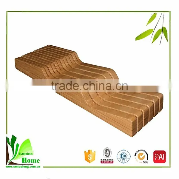 Perfectly Shaped Bamboo Butcher Knife Holder photo-6