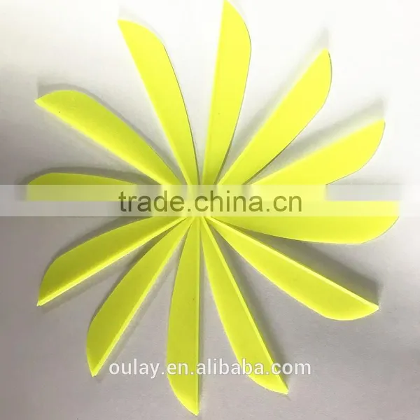 1.75" 2" 2.5" Parabolic TPU Plastic Vanes For Bow And Arrows photo-2